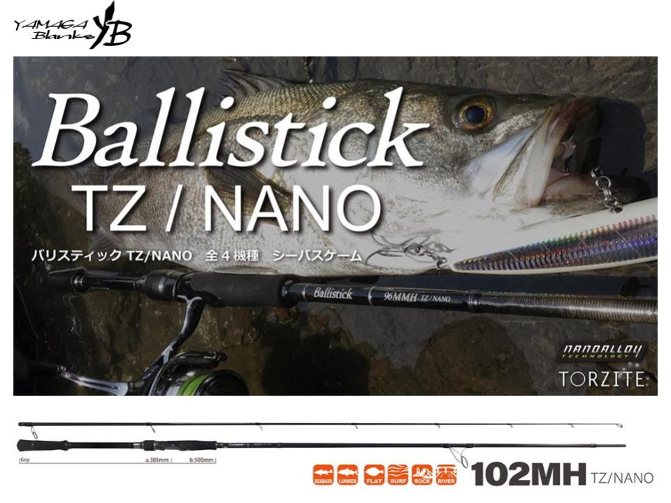 Pre-Order Yamaga Blanks Ballistick 102MH TZ/NANO
