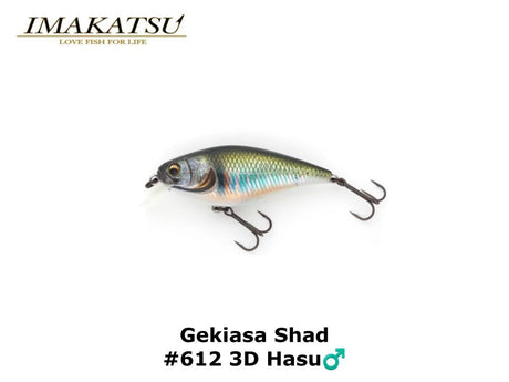 Imakatsu Gekiasa Shad #612 3D Hasuā