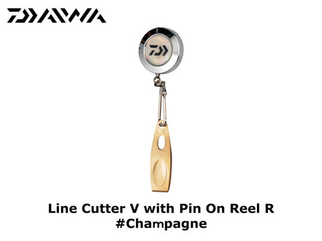 Daiwa Line Cutter V with Pin On Reel R #Champagne