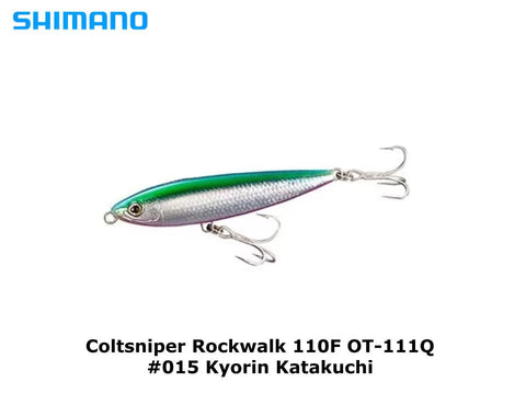 Shimano Coltsniper Rockwalk 110F OT-111Q #015 Kyorin Katakuchi