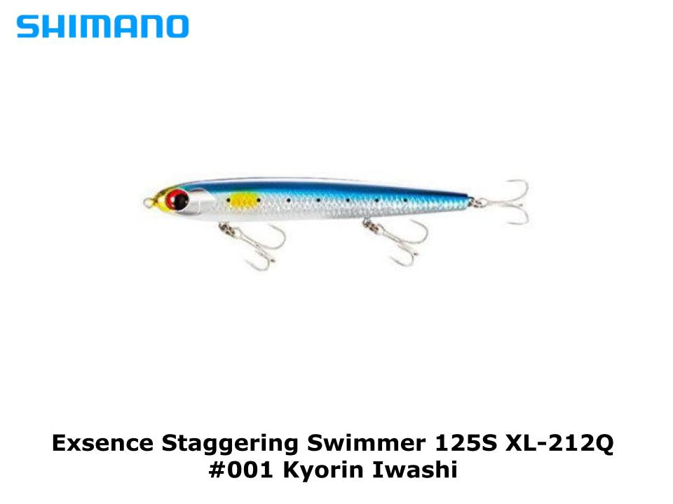 Shimano Exsence Staggering Swimmer 125S XL-212Q #001 Kyorin Iwashi
