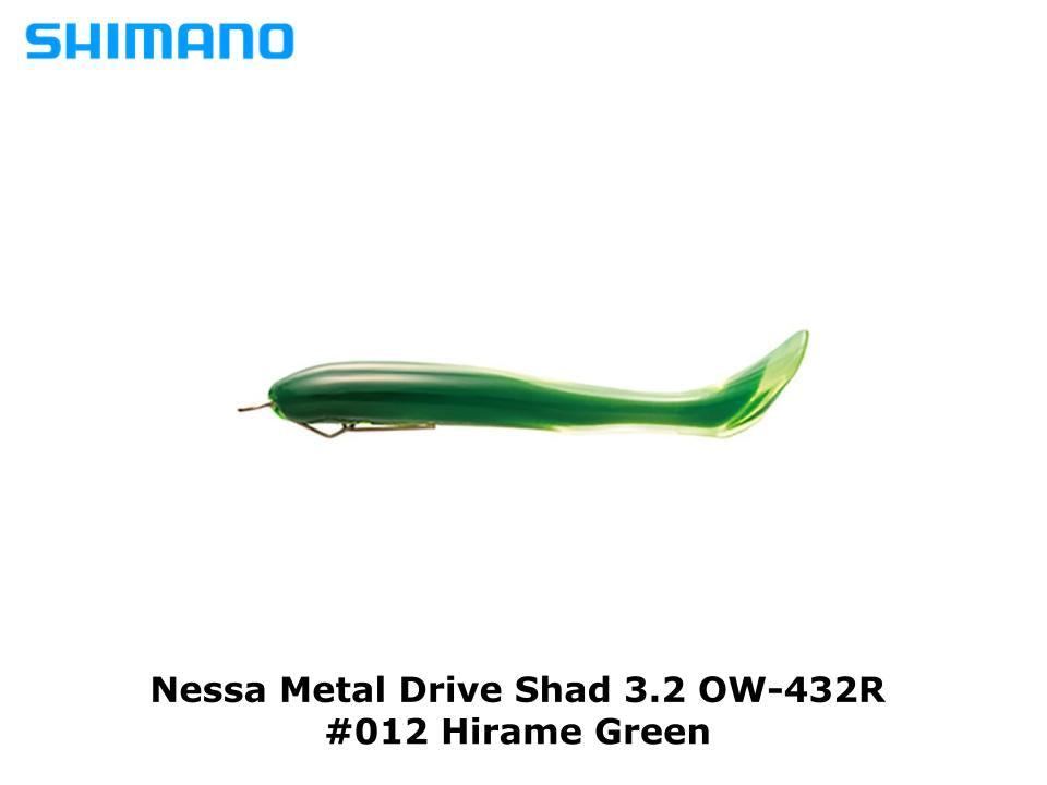 Shimano Nessa Metal Drive Shad 3.2 OW-432R #012 Hirame Green
