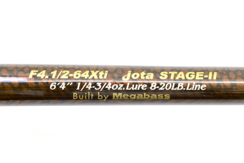 Used Megabass Evoluzion F4.1/2-64Xti Jota Stage II