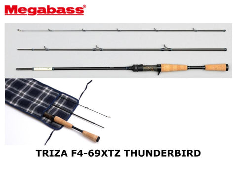 Megabass Triza Baitcasting F4-69XTZ Thunderbird