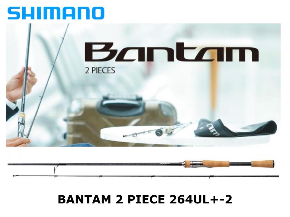 Shimano Bantam 2 Piece Spinning 264UL+-2