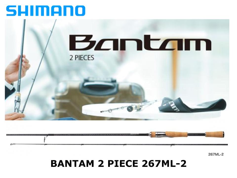 Shimano Bantam 2 Piece Spinning 267ML-2