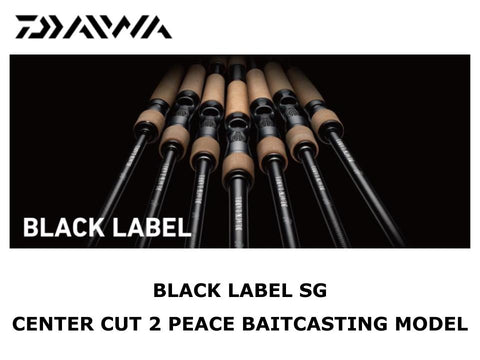 Daiwa Black Label SG Center Cut 2 Pices Baitcasting Model 632HFB-SB