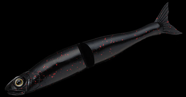 Gan Craft Jointed Claw Shape-S 5.3 inch #08 Black Red Flakes