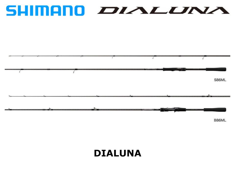 Shimano 18 Dialuna Baitcasting B86M – JDM TACKLE HEAVEN