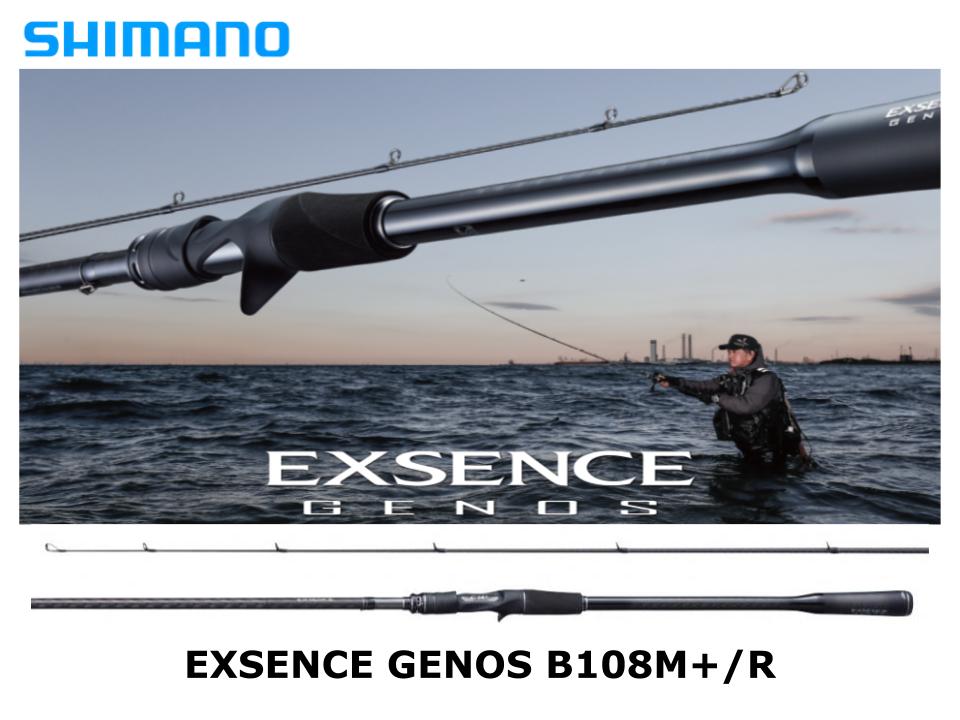 Pre-Order Shimano 20 Exsence Genos Baitcasting B108M+/R