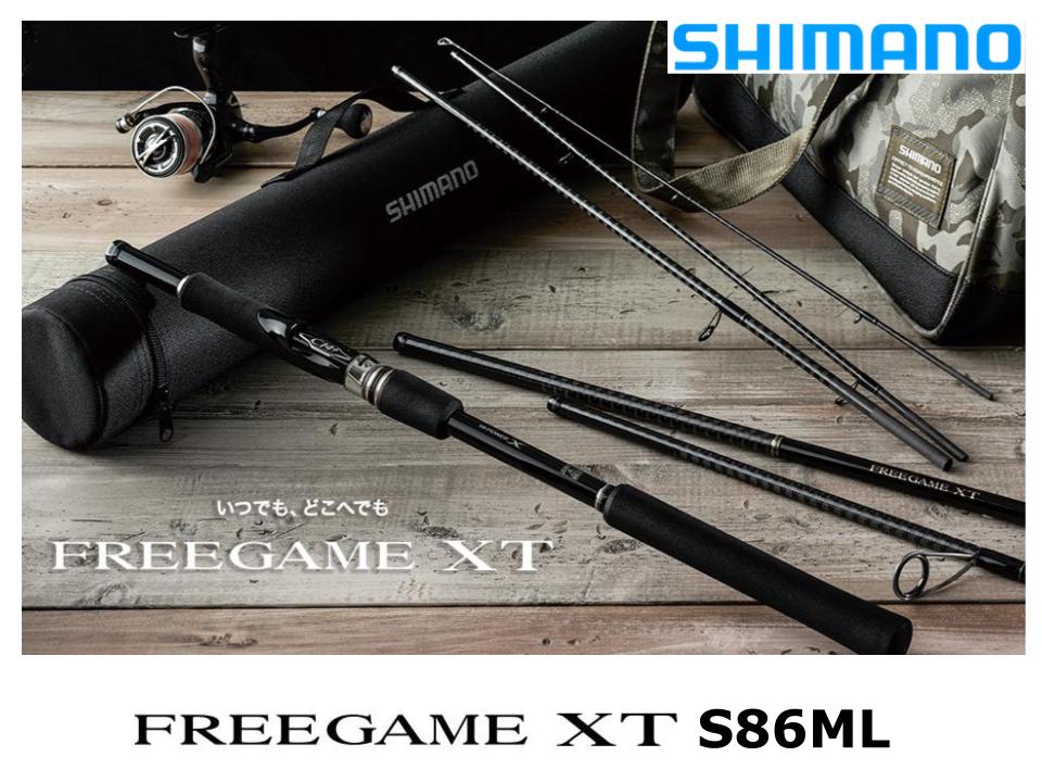 正規通販SHIMANO FREEGAME XT S86ML ロッド