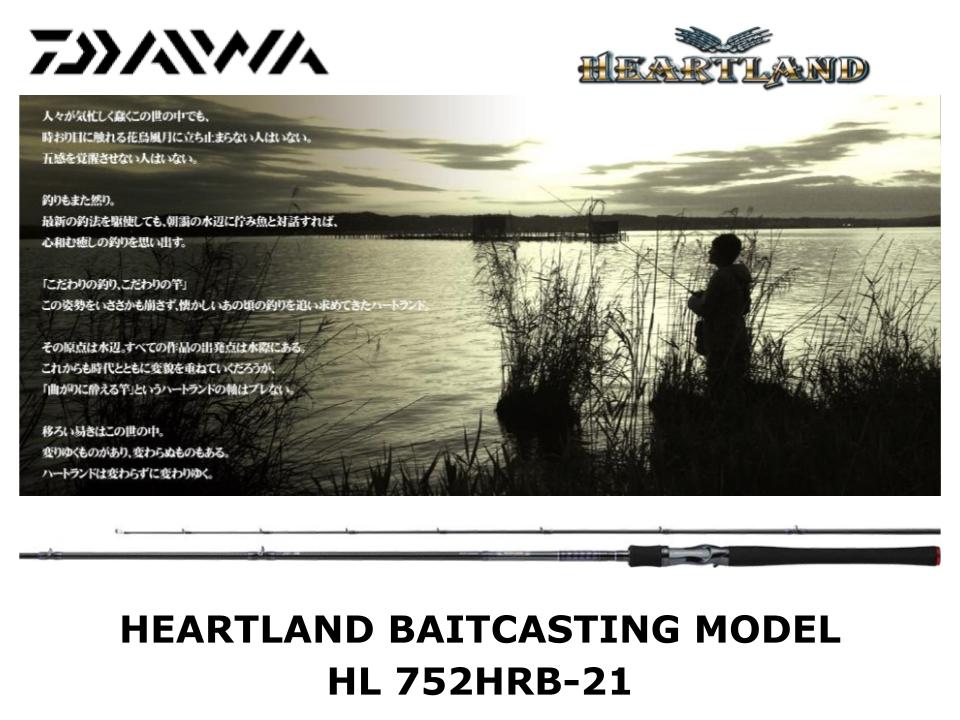 Daiwa Heartland Baitcasting HL 752HRB-21 – JDM TACKLE HEAVEN