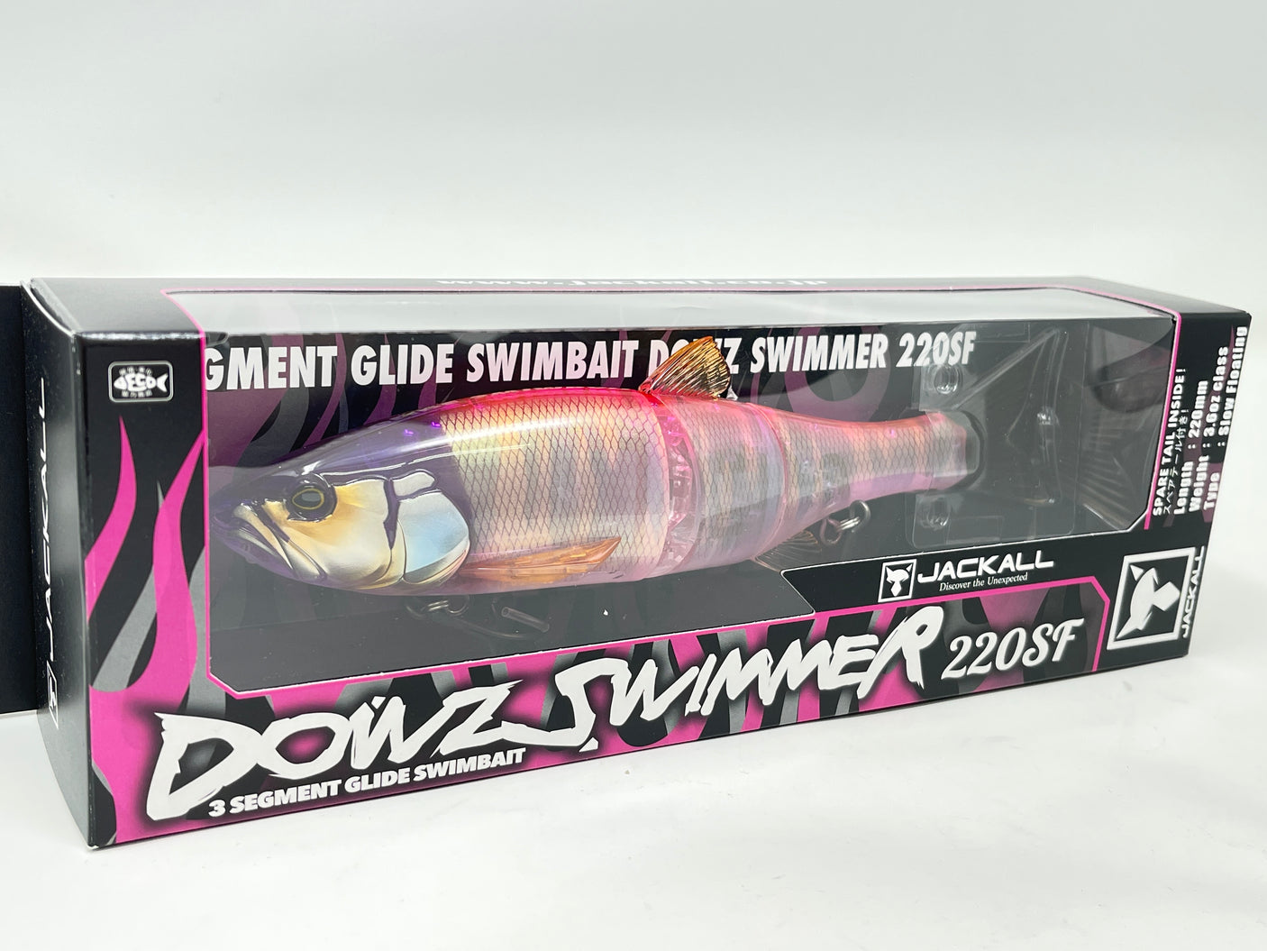 Jackall Dowz Swimmer 220SF #Pink Back Swimmer