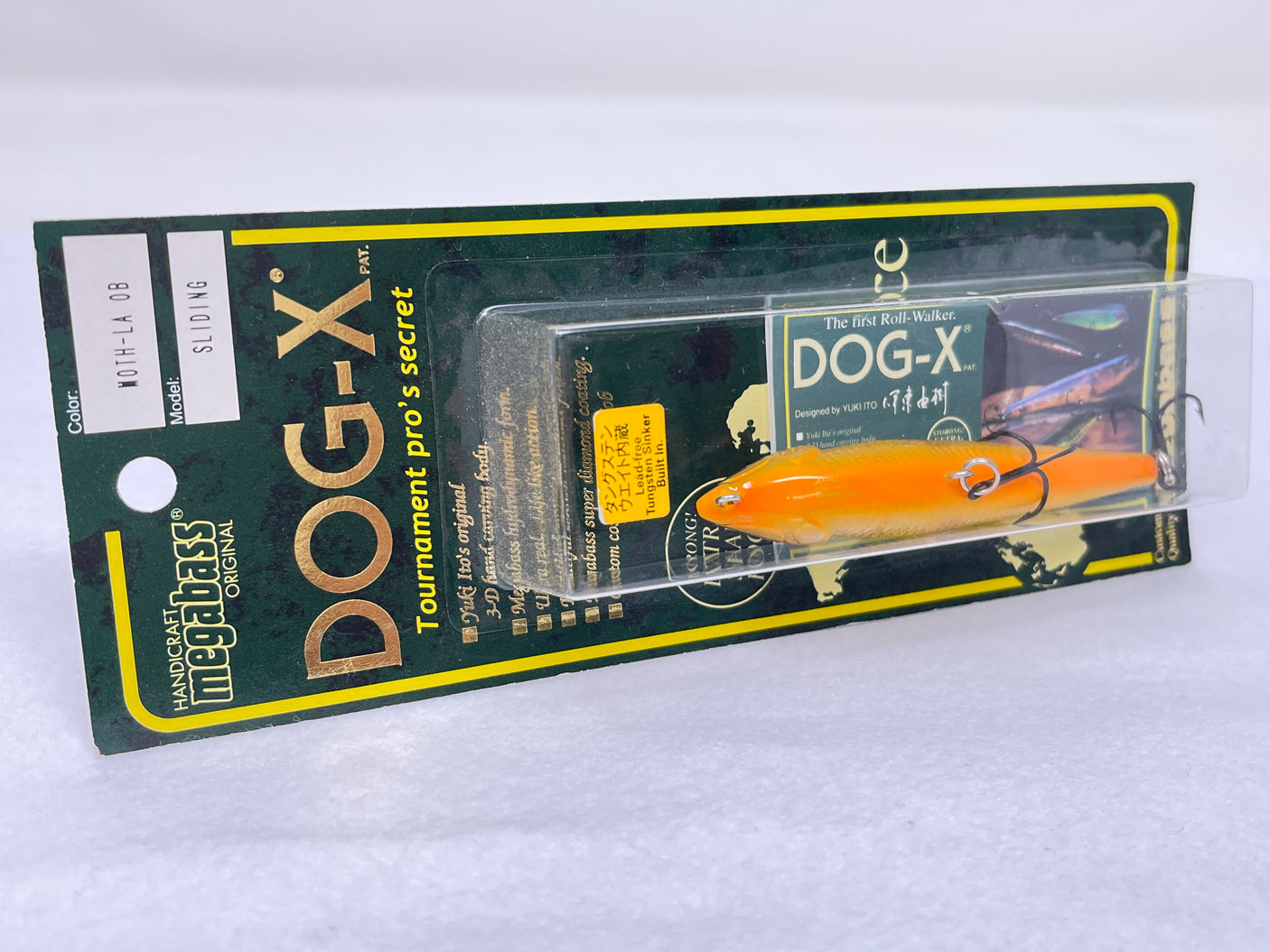 Megabass DOG-X Sliding #Moth-La Ob