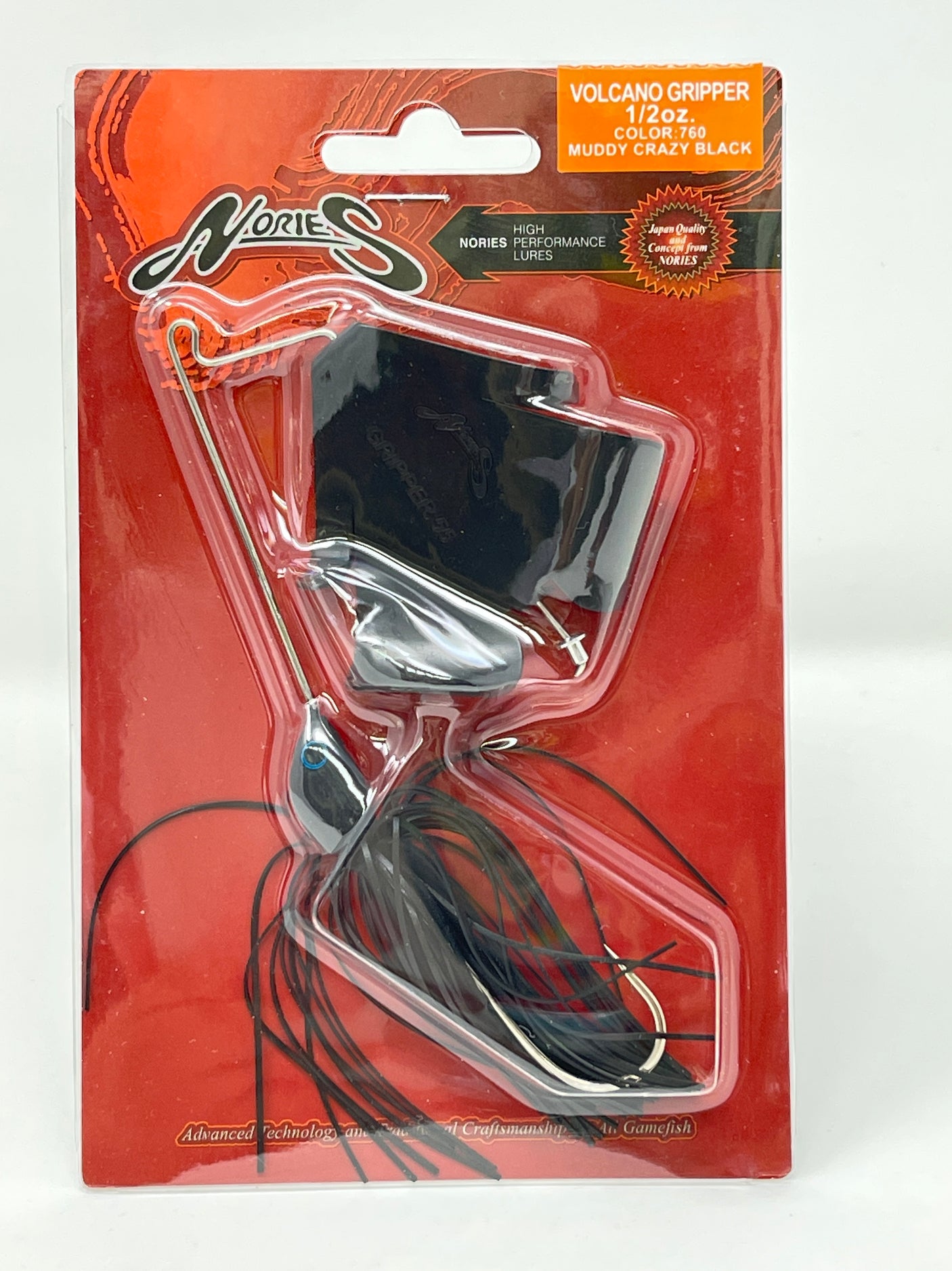 Nories Volcano Gripper 1/2oz #760 Maddy Crazy Black MBK