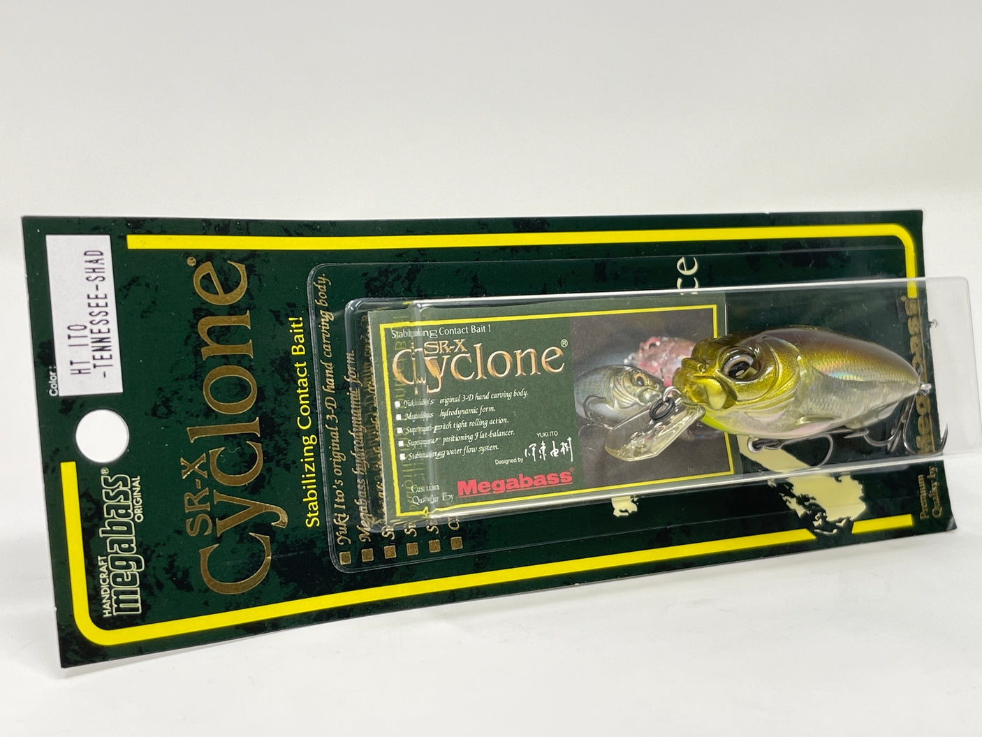 Megabass SR-X Cyclone #HT Ito-Tennessee-Shad 55.5mm 3/8oz