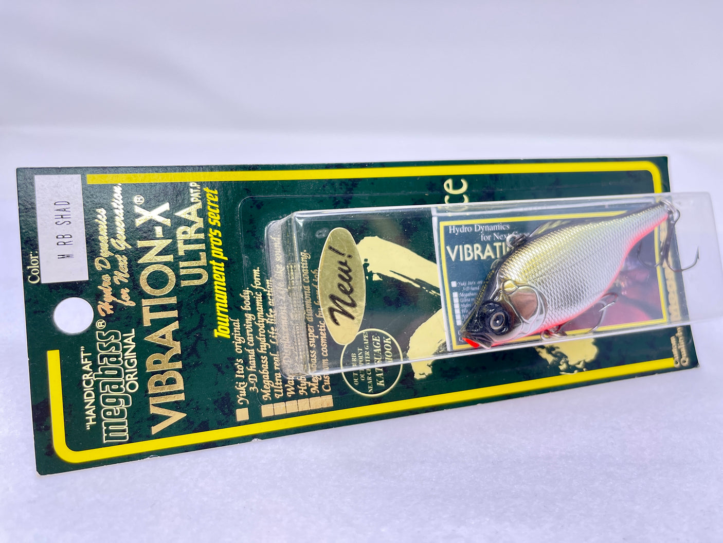 Megabass Vibration-X Ultra #M Rb Shad 76mm 19.2g