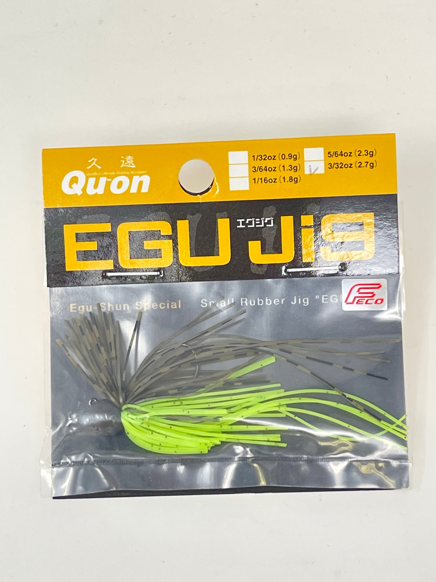 Jackson Egu Jig #GPC Guripan Chart 3/32oz