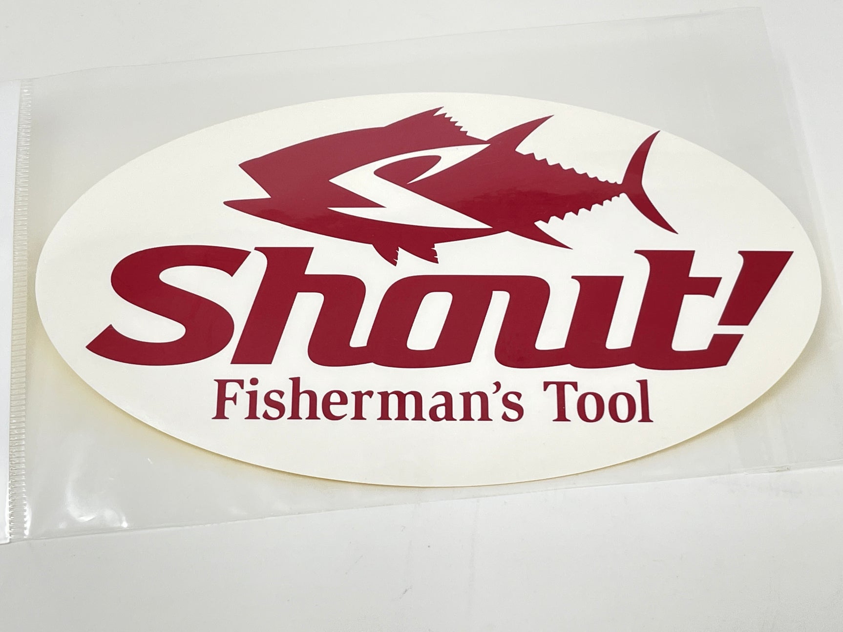Shout! Sticker Oval 18cm