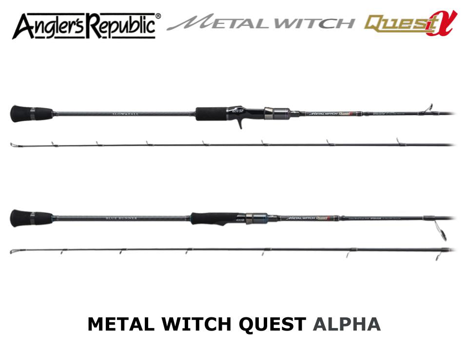 Pre-Order Angler's Republic Metal Witch Quest Alpha MTTS-634B – JDM TACKLE  HEAVEN