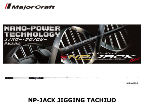 Major Craft NP-Jack Tachiuo Jigging NJB-S64ML/TJ