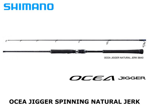 Pre-Order Shimano Ocea Jigger Spinning Natural Jerk S641