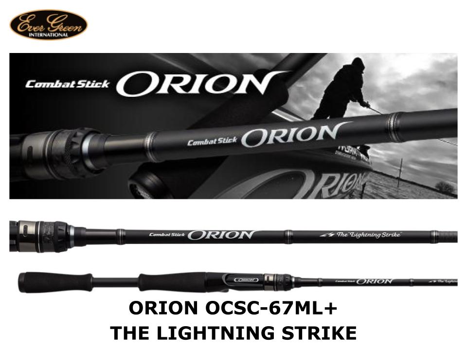 Pre-Order Evergreen Orion OCSC-67ML+ Lightning Strike – JDM TACKLE