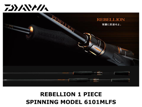 Daiwa Rebellion 1 Piece Spinning Model 6101MLFS