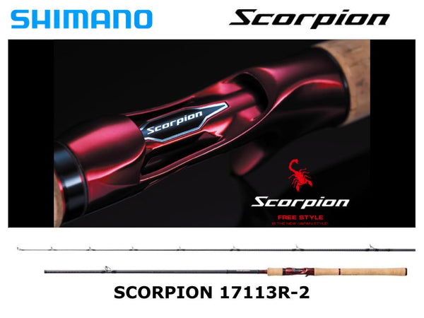 Shimano 20 Scorpion 17113R-2 One & Half Two-Piece Baitcasting