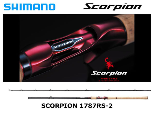Shimano Scorpion 1787RS-2 One and Half Two-Piece Baitcasting Model