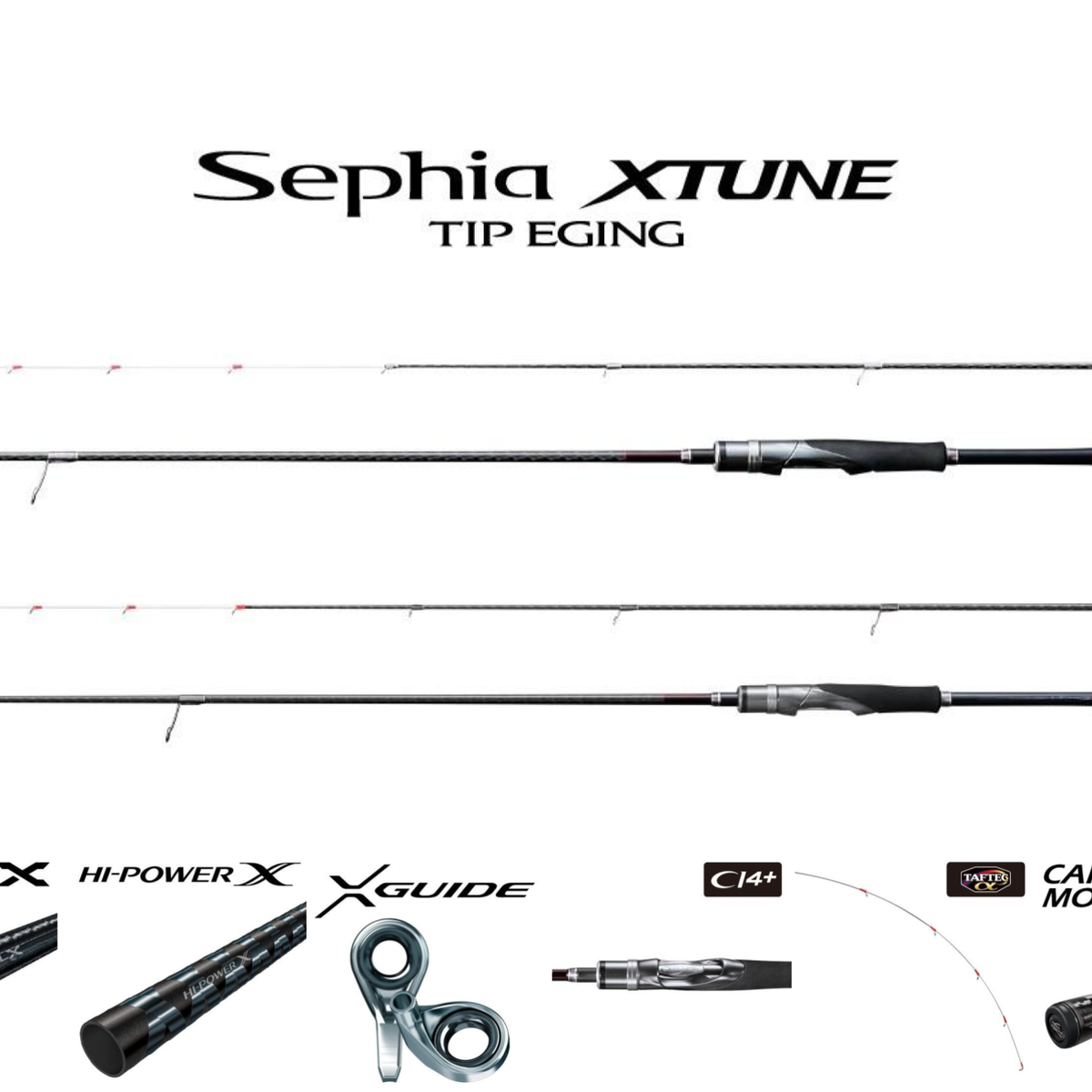 ロッド SHIMANO Sephia XTUNE TIP EGING S68MH シマノ セフィア エクスチューン ティップエギング S68MH-S 22年