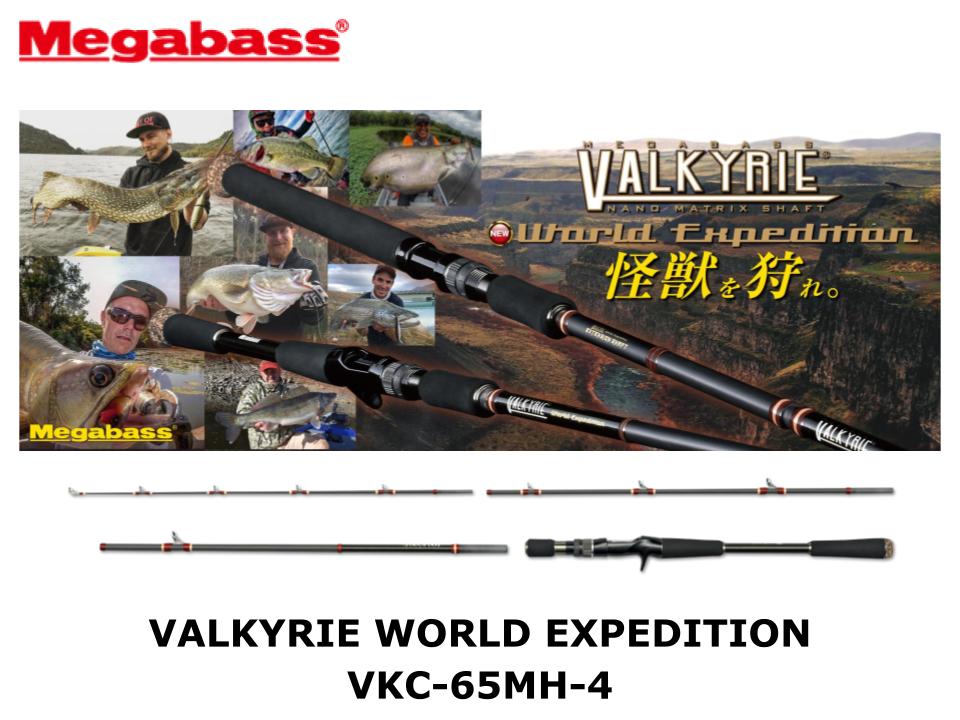 Pre-Order Megabass Valkyrie World Expedition VKC-65MH-4