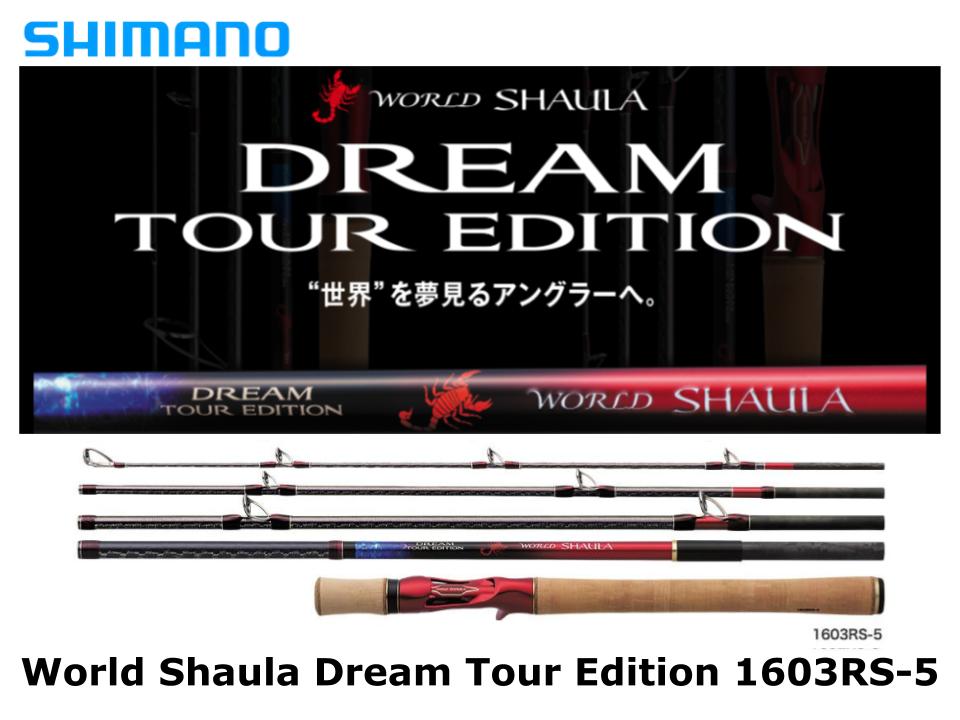 Pre-Order Shimano World Shaula Dream Tour Edition Baitcasting 1603RS-5