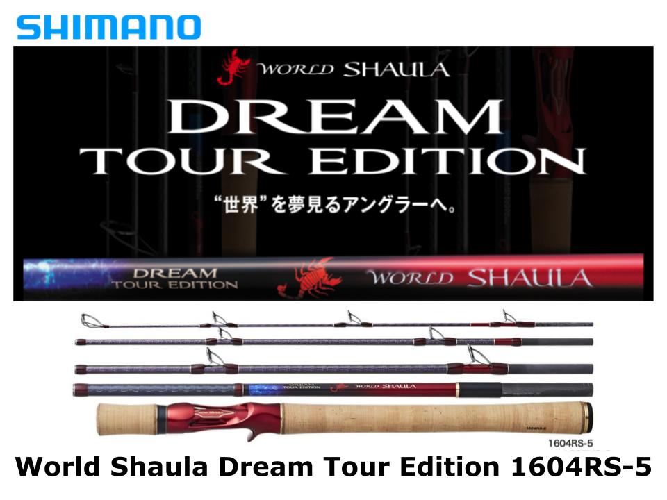 Pre-Order Shimano World Shaula Dream Tour Edition Baitcasting 1604RS-5