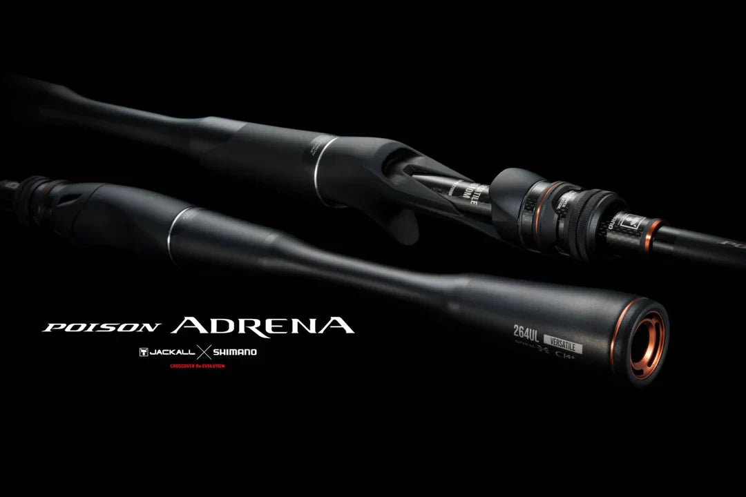 new shimano adrena rods 2019 Combined with a redesigned Full Monocoque Handle and proprietary CI4+ reel seat Shimano Poison Adrena Spinning Rods