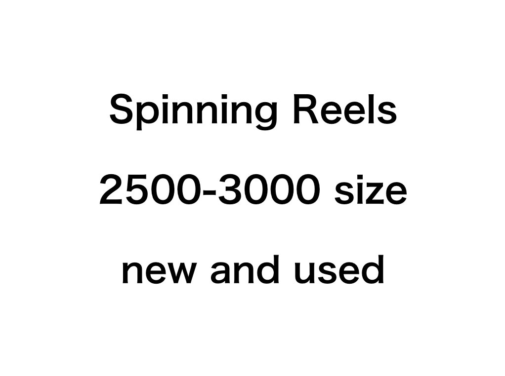 Spinning 2500-3000 size