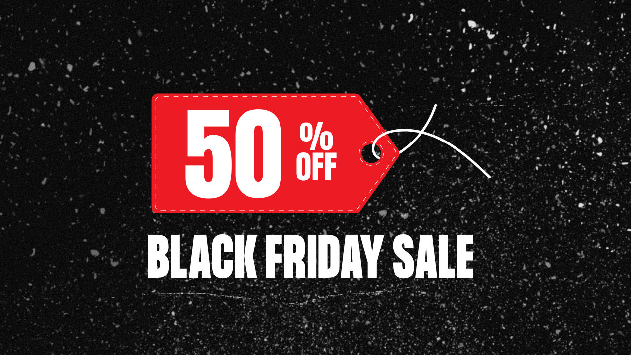 2025 Black Friday 50% off