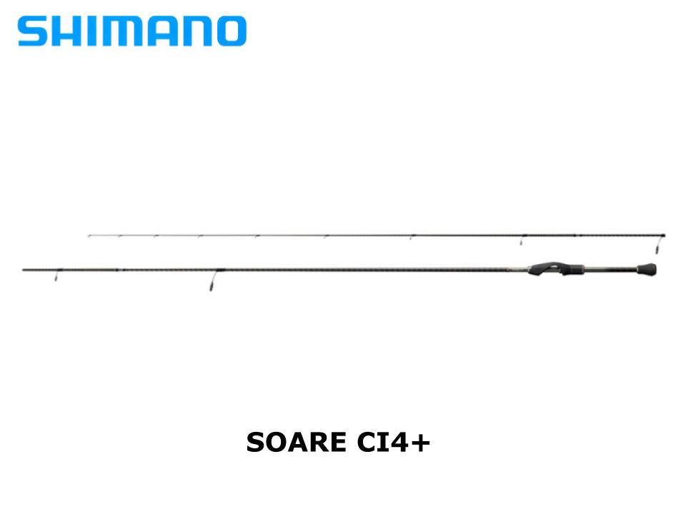 shimano 13 soare ci4+ s706uls ajing rod 22 SS S54SUL-S JDM TACKLE HEAVEN Nylon/Fluorocarbon 1 Soare CI4+ JDM TACKLE
