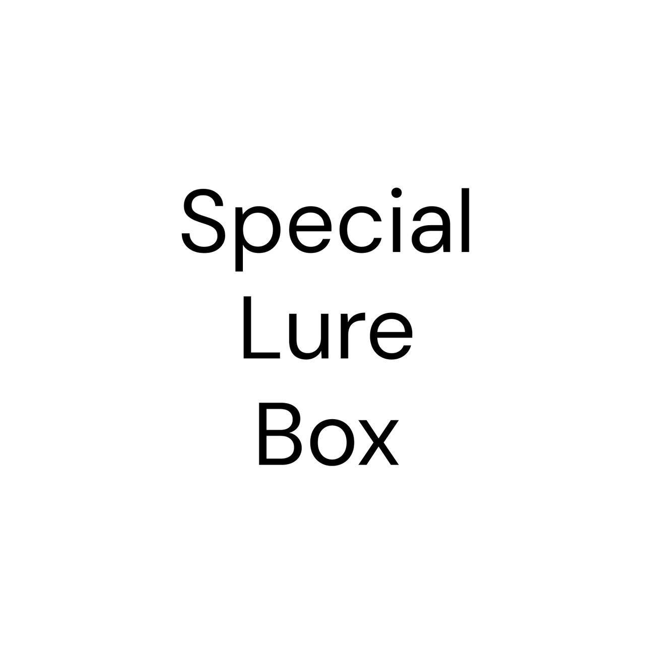 Special Lure Box