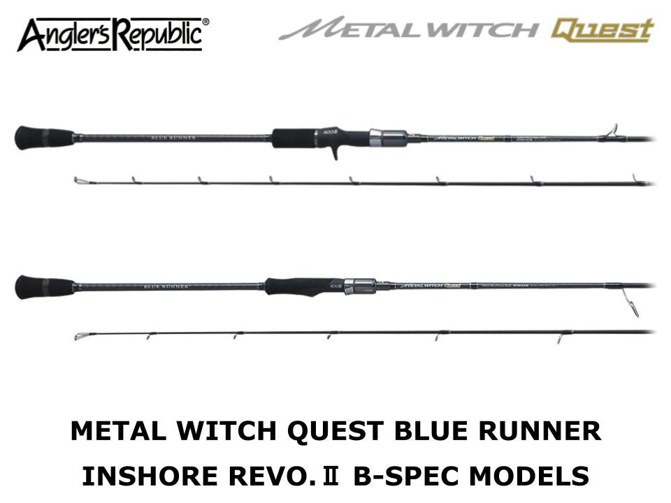 Angler's Republic Metal Witch Quest Blue Runner Inshore Revo.Ⅱ B-Spec Models