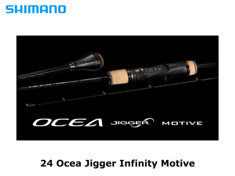 Pre-Order Shimano 24 Ocea Jigger Infinity Motive B610-4 coming in September/October