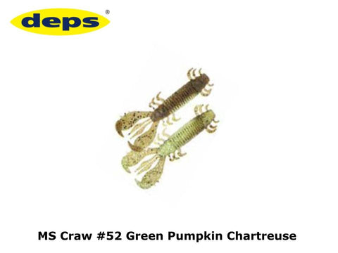 Deps MS Craw #52 Green Pumpkin Chartreuse