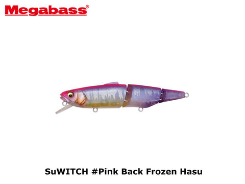 Megabass SuWITCH #Pink Back Frozen Hasu