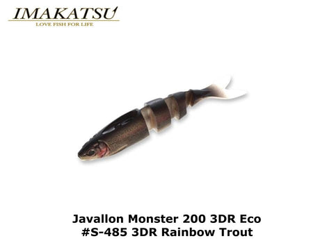 Imakatsu Javallon Monster 200 3DR Eco #S-485 3DR Rainbow Trout