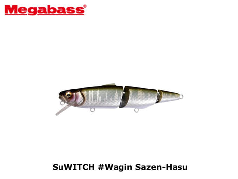 Megabass SuWITCH #Wagin Sazen-Hasu