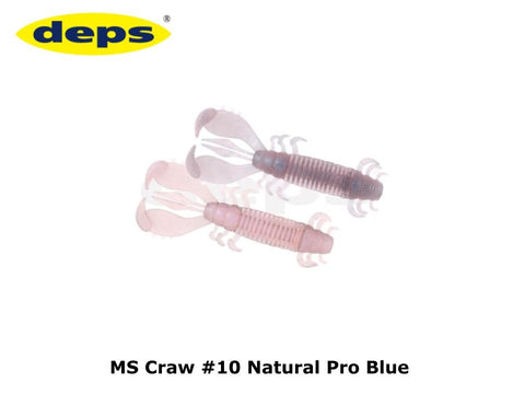 Deps MS Craw #10 Natural Pro Blue