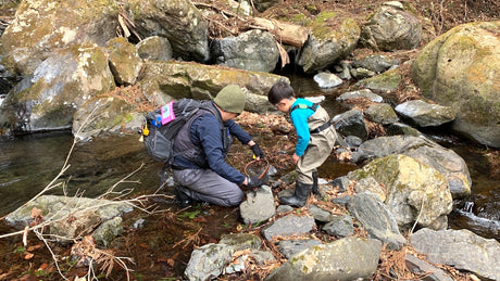 A Handcrafted Wooden Lure Case (Oak wood, Double-sided, 11 pockets)