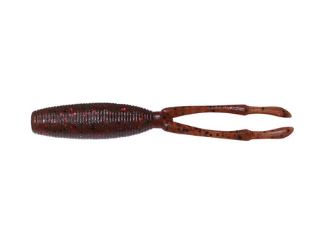 Megabass TK TwisterJr 3.5inch #Olive Red Flake