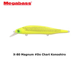 Megabass X-80 Magnum #Do Chart Konoshiro