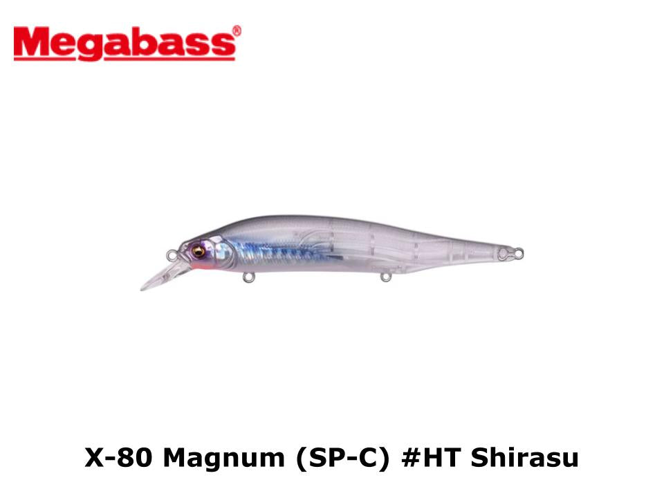 Megabass X-80 Magnum (SP-C) #HT Shirasu